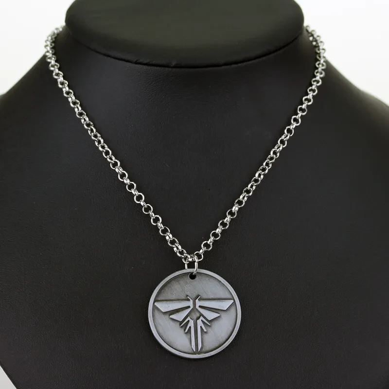 Personality Letter Necklace Metal Key Pendant