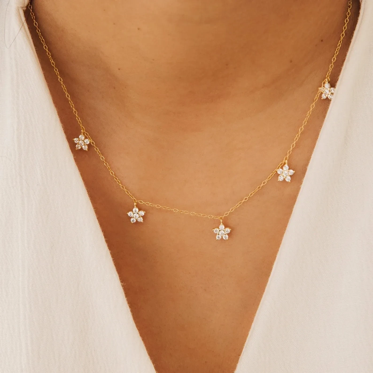 All-matching Graceful Simple Necklace Women
