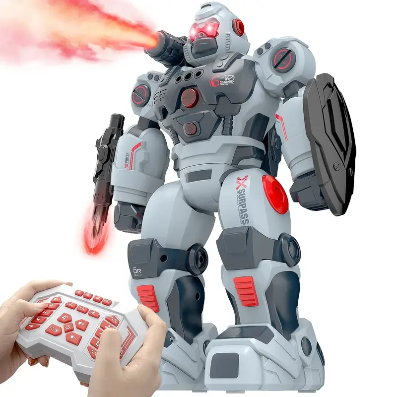 Remote Control Robot Toy, Led Eyes Smart Dancing Robot with Gesture And Sensing for Kids.
