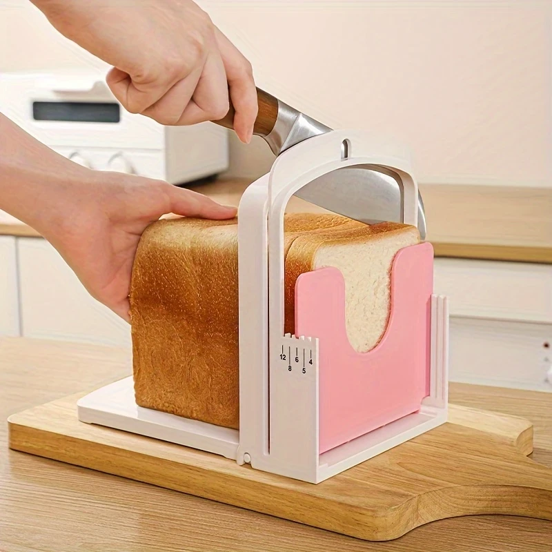 Manual Bread Cutter with Measurement Guide