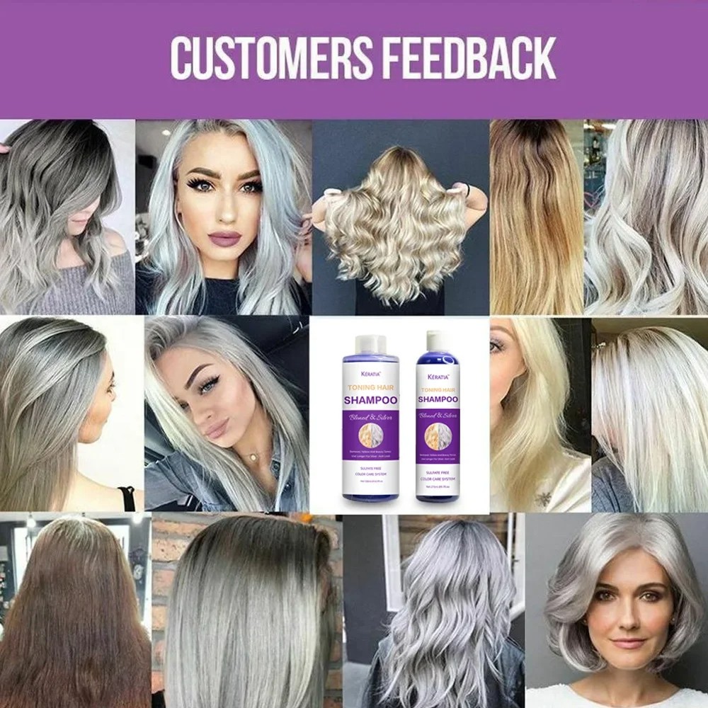 Anti-Color Silver Bleached Protecting Color Lock Shampoo