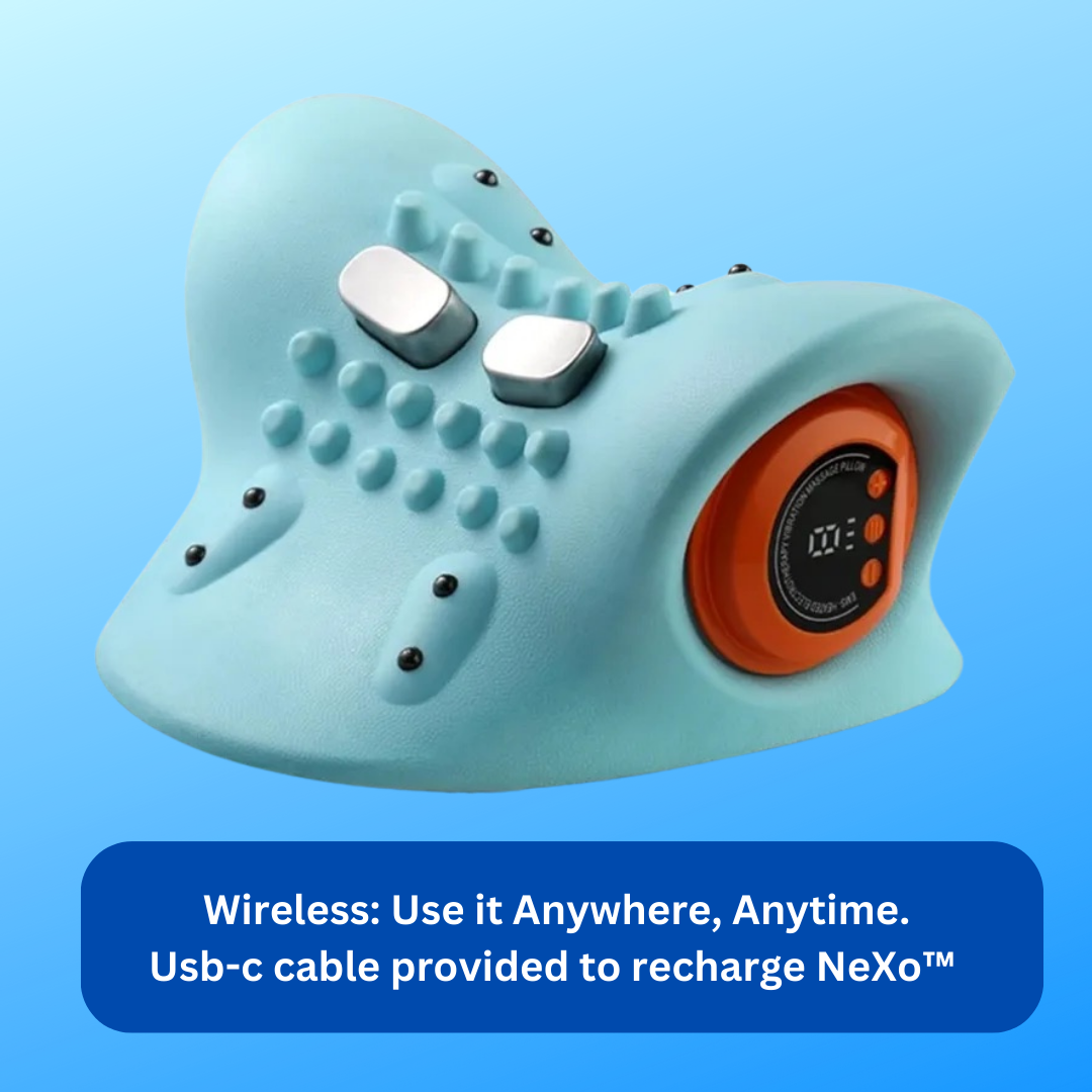 NeXo Neck Massager Innovative Portable Therapy for Neck Relief