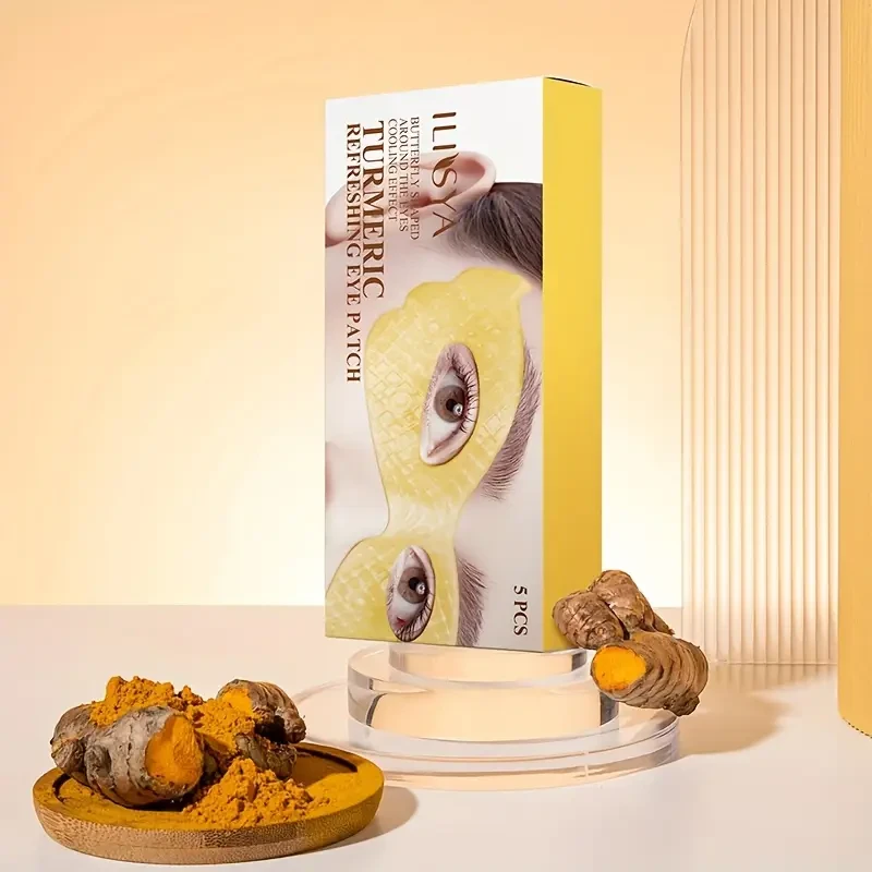 Turmeric Root Eye Patch: Rich in Collagen and Turmeric Extract