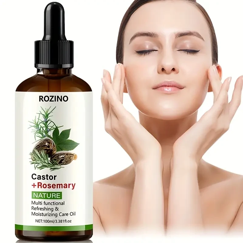 ROZINO Castor & Rosemary 2-in-1 Essential Oil, 100ml