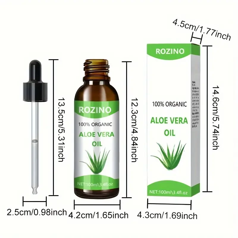ROZINO Aloe Vera Essential Oil, 100ml