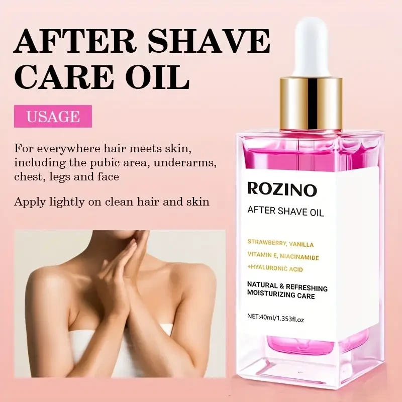 40ml Strawberry Vanilla After Shave Oil