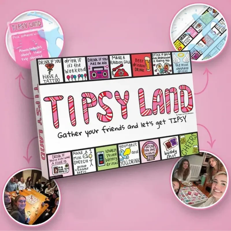 Funny Drinking Party Game Board Toy