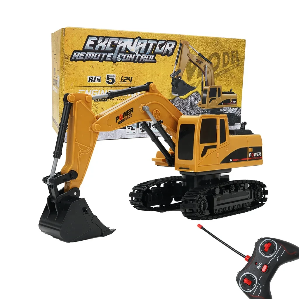 Wireless Electric Excavator Boy Children Toy