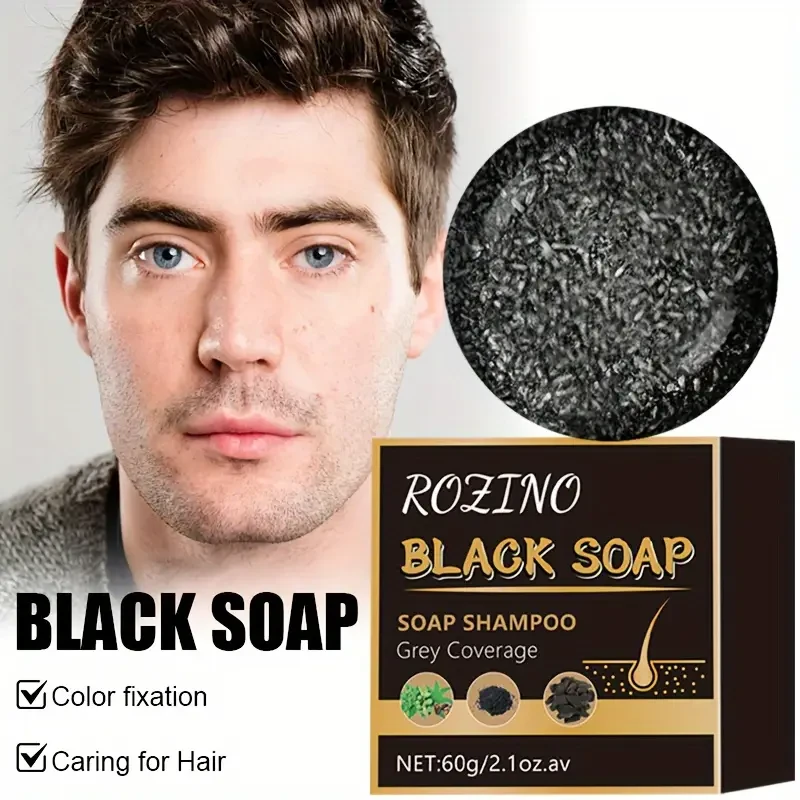 ROZINO Black Soap 60g*2pcs