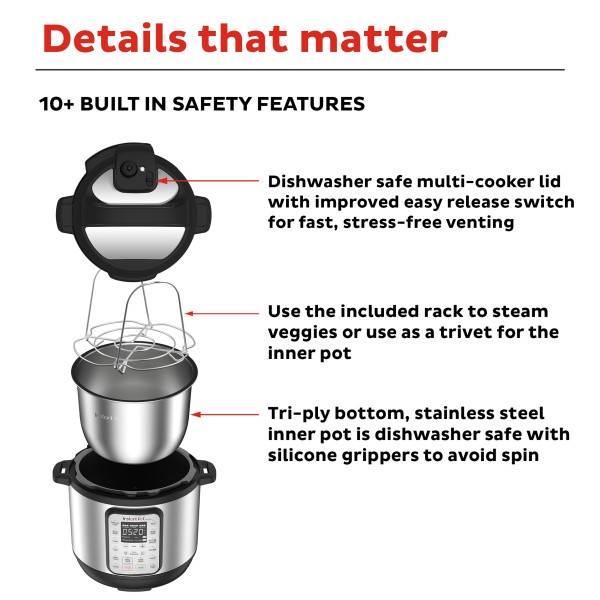 Duo Plus Multi Cooker 8L - Instant Pot