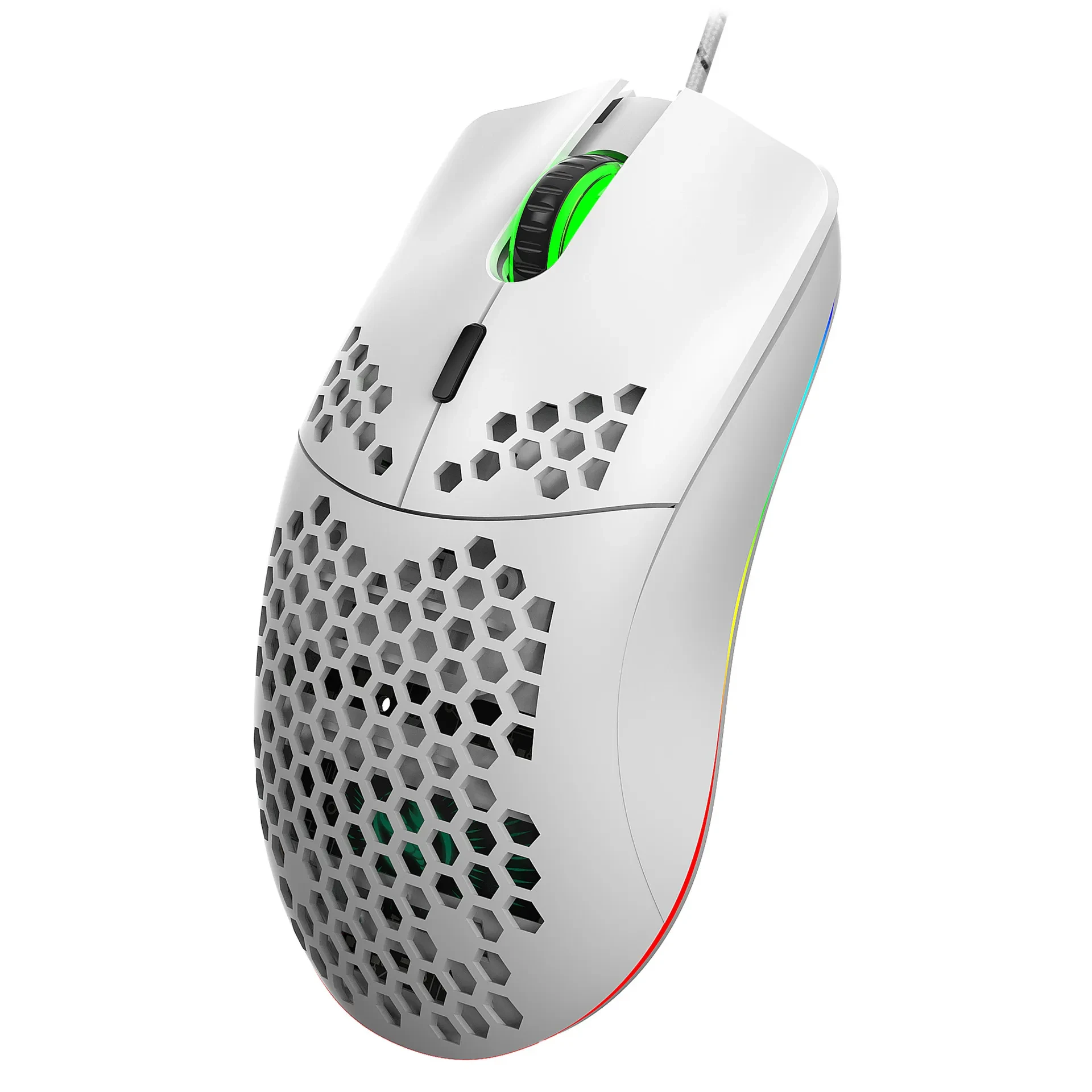 Lightweight Honeycomb Shell Hole Game Wired Mouse