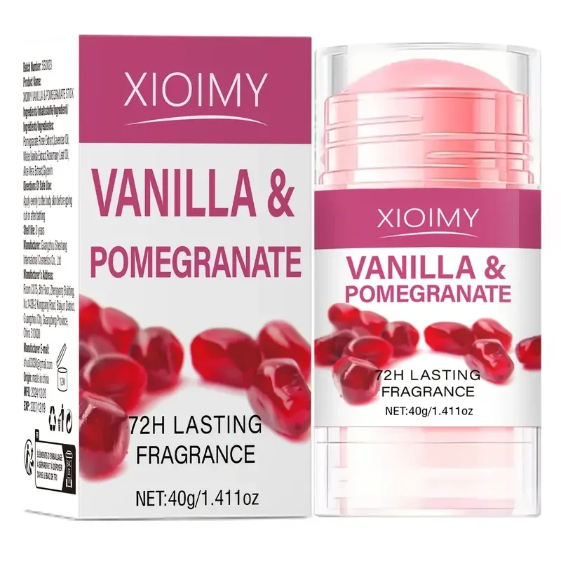 XIOIMY Vanilla & Pomegranate Deodorant Stick - 40g