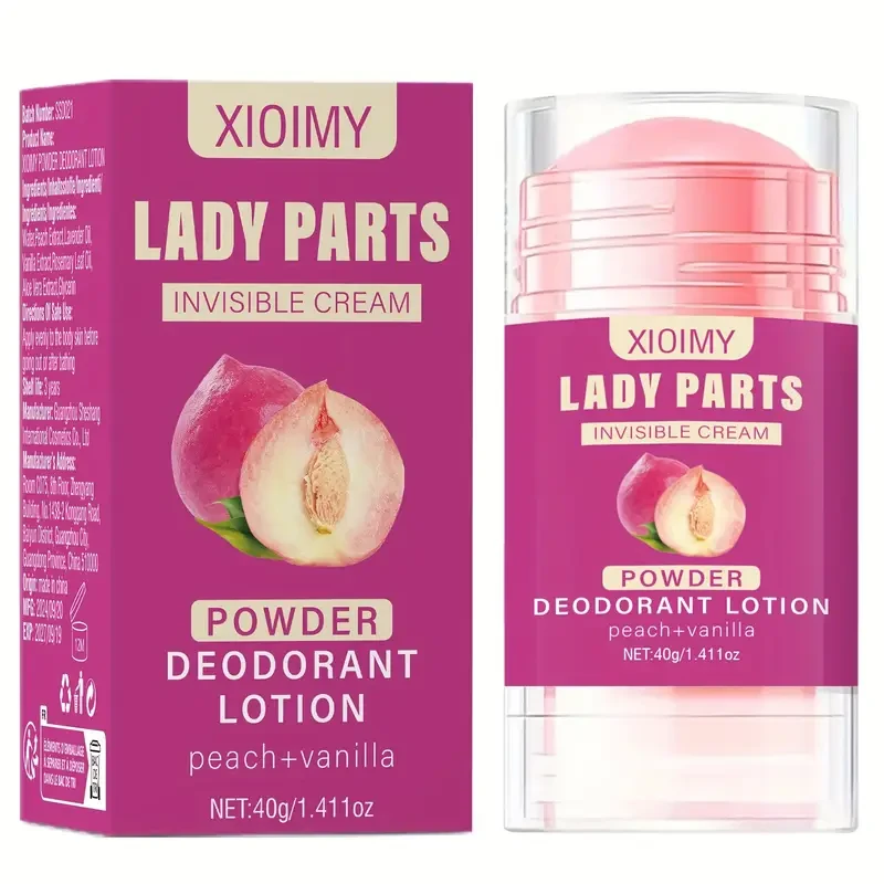 Xioimy Peach Scented Deodorizing Cream, 40g