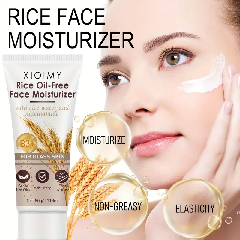 Two packs of rice paste face cream