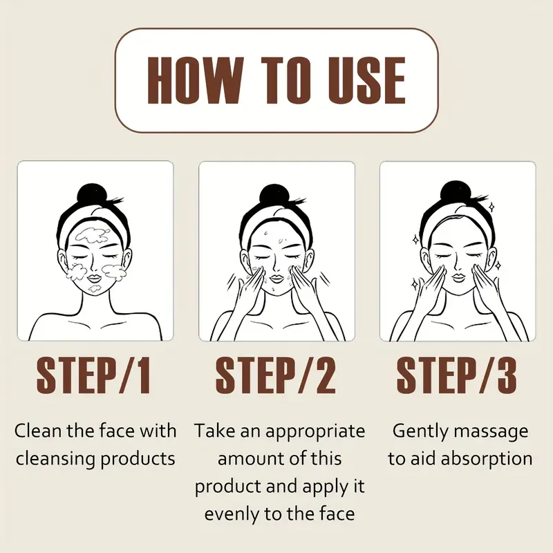 Two packs of rice paste face cream