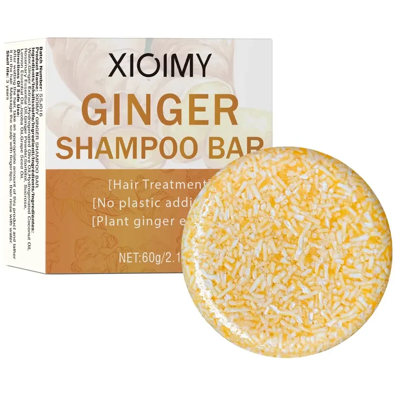 Xioimy 60g Ginger Shampoo Bar