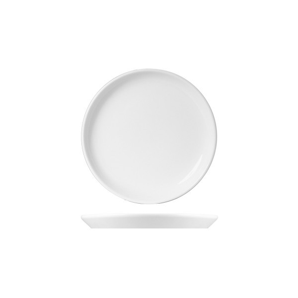White Album Round Flared Coupe Plate 27cm - Royal Porcelain