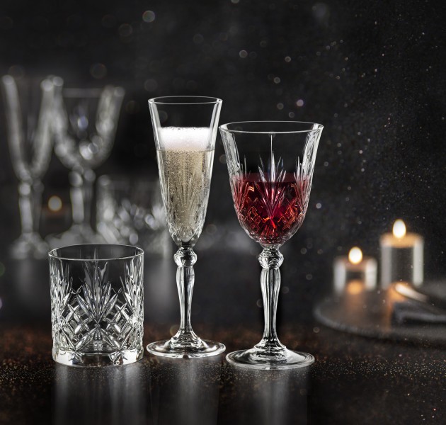Melodia Wine Glass 270ml - Set 6 - RCR