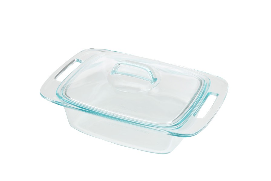 Easy Grab Oblong Covered Casserole Dish 1.9L  - Pyrex