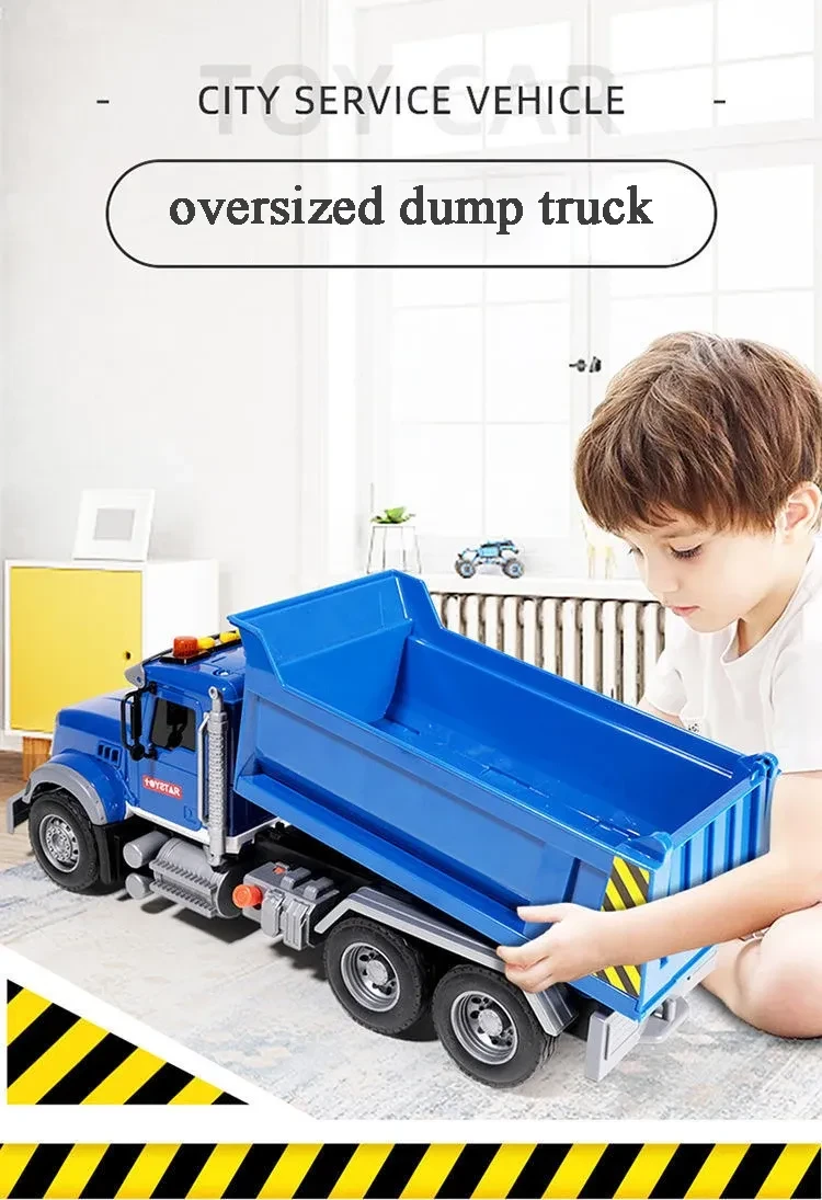 Oversized Dump Toy Construction Vehicle Model