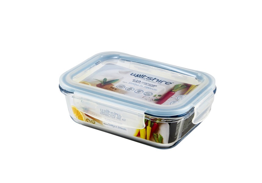 Rectangle Glass Container 600ml - Wiltshire