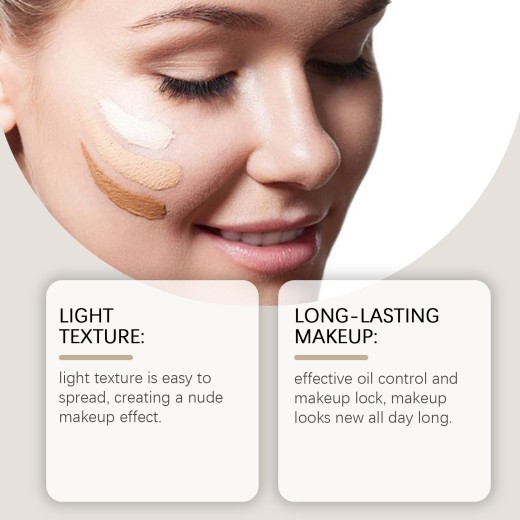Concealing Foundation Moisturizing, Light And Long-lasting