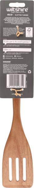 Eco Wooden Slotted Turner - Pine - Wiltshire
