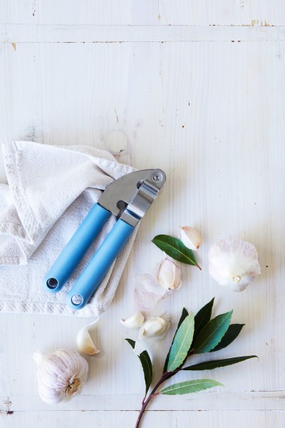 Eco Friendly Garlic Press - Blue - Wiltshire