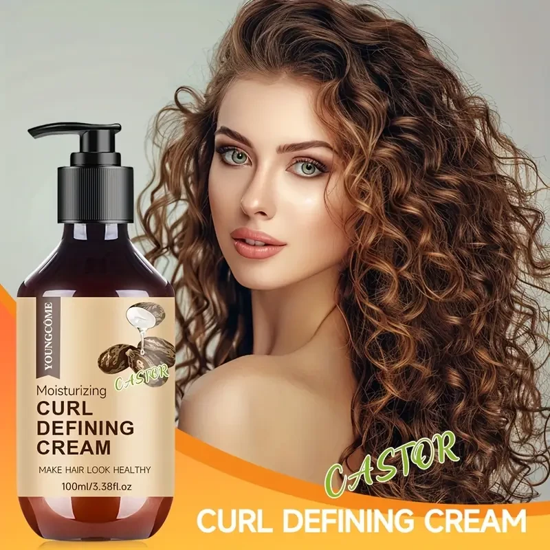YOUNGCOME Castor Curling Cream-contains rosemary and ginger extracts