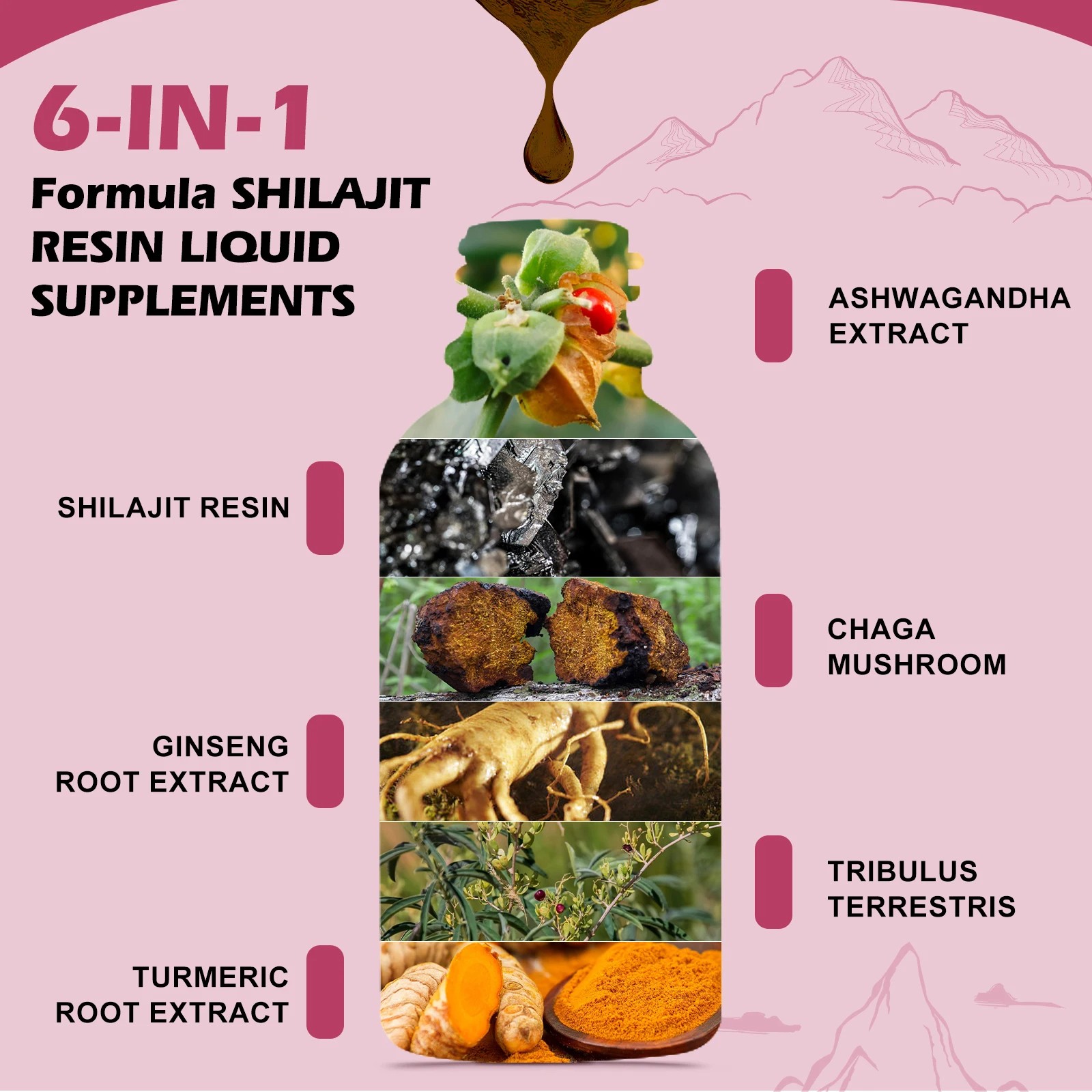 Beworths Ashwagandha & Shilajit Complex Liquid Drop