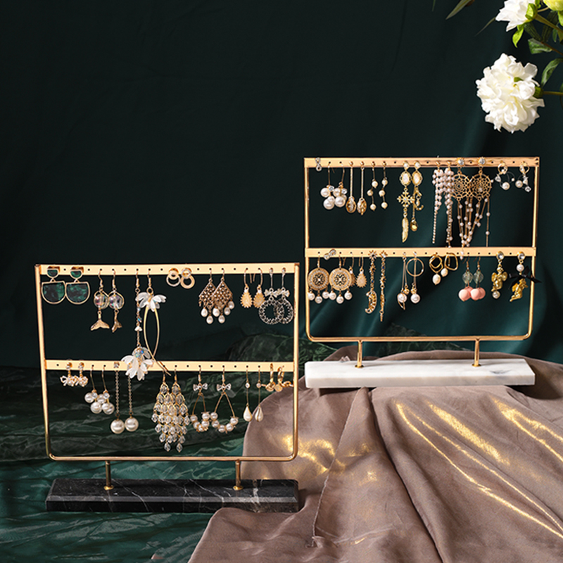 Earring storage rack