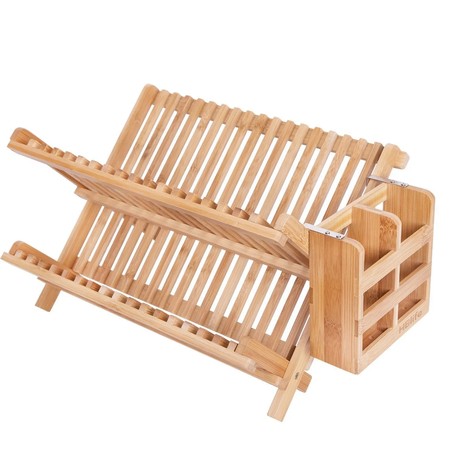 Bamboo Folding Dish Rack