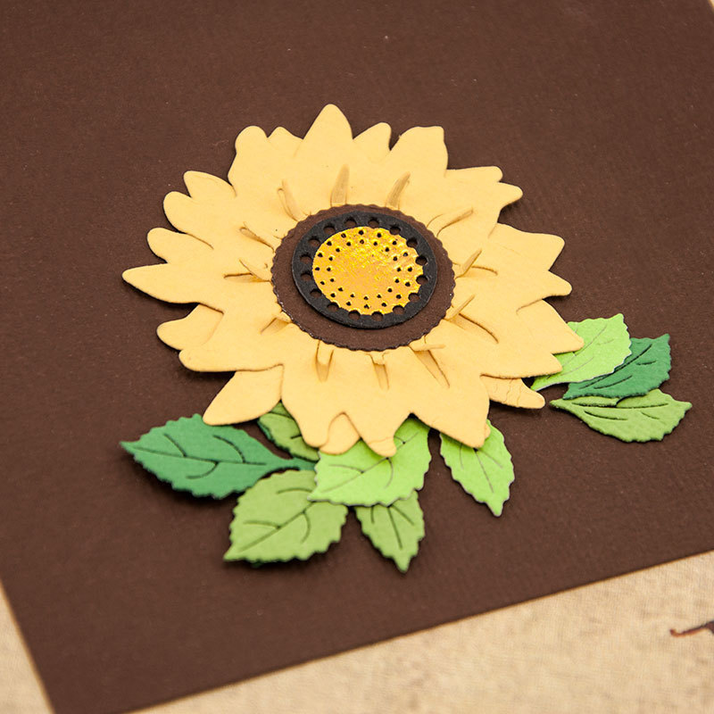 Carbon Steel Paper Cuttings Card Template