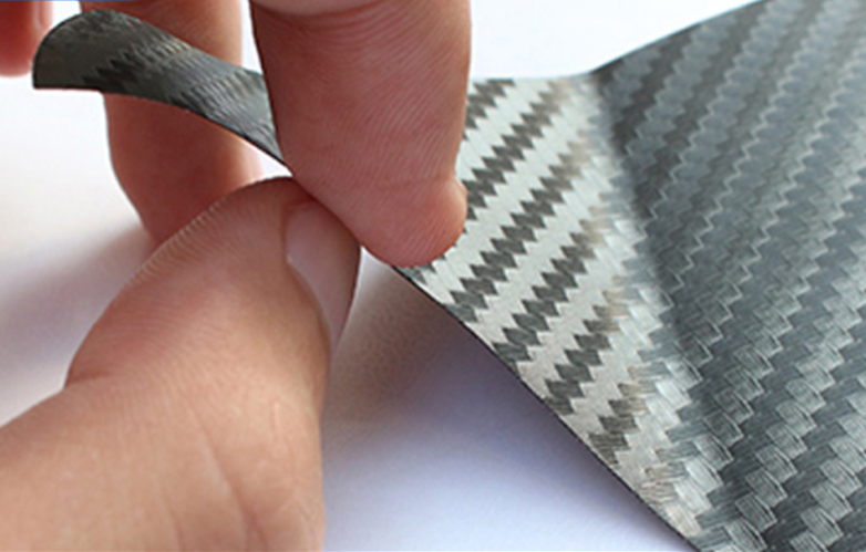 GK5 carbon fiber b-column sticker