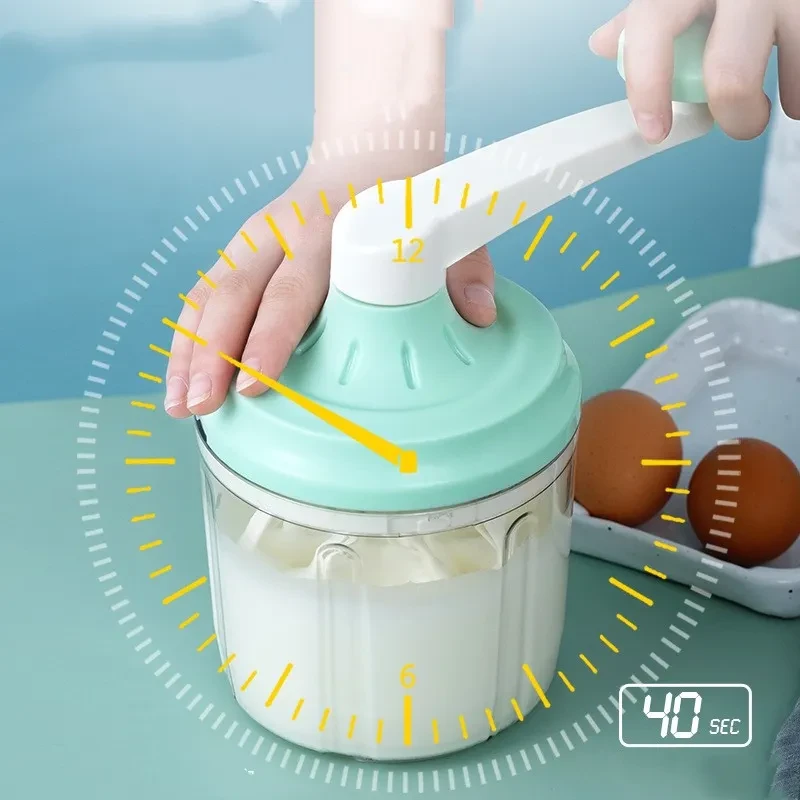 Household Hand Mixing Cream Baking Tools Whisk Egg Beater