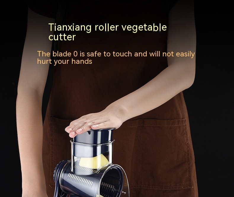 Multi-function Vegetable Chopper Hand Roller Grater Slicer Potato Grater Shredded Vegetable Cutter