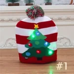 Christmas Theme LED Beanies - Buy 3 Free Shipping