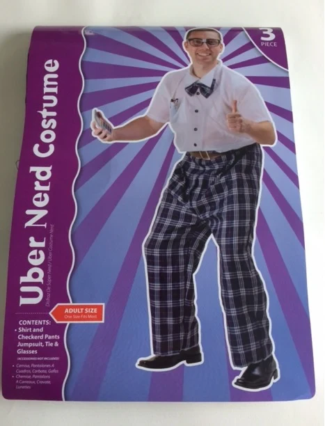Uber Nerd Costume - Adults