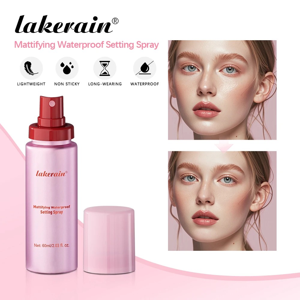 Mattifying Waterproof Setting Spray Glossy Matte Base Makeup Control Oil