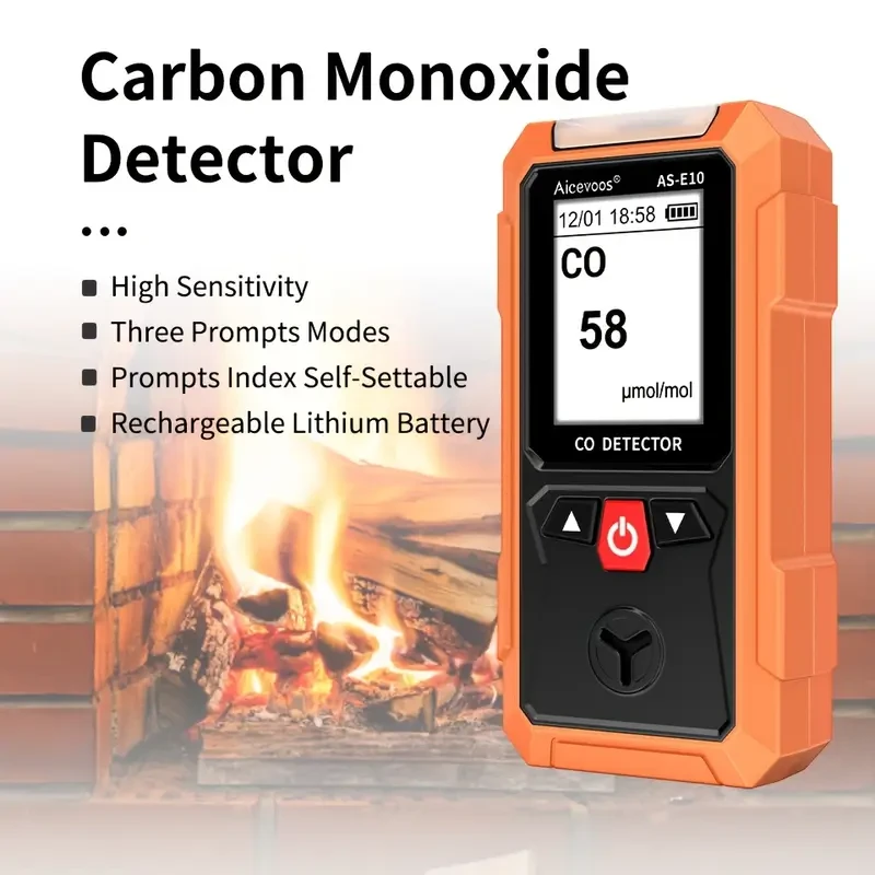 Aicevoos Rechargeable Carbon Monoxide Detector