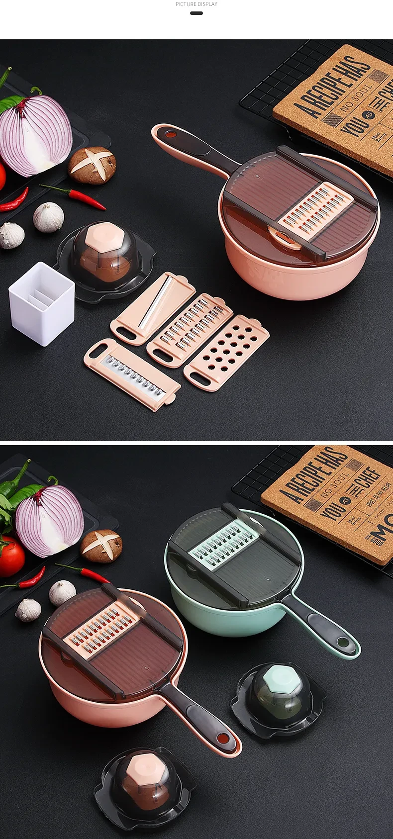 Multifunctional slicer