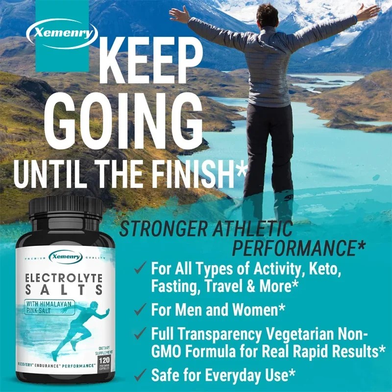 Electrolyte Capsules Promote Muscle Movement and Energy Production