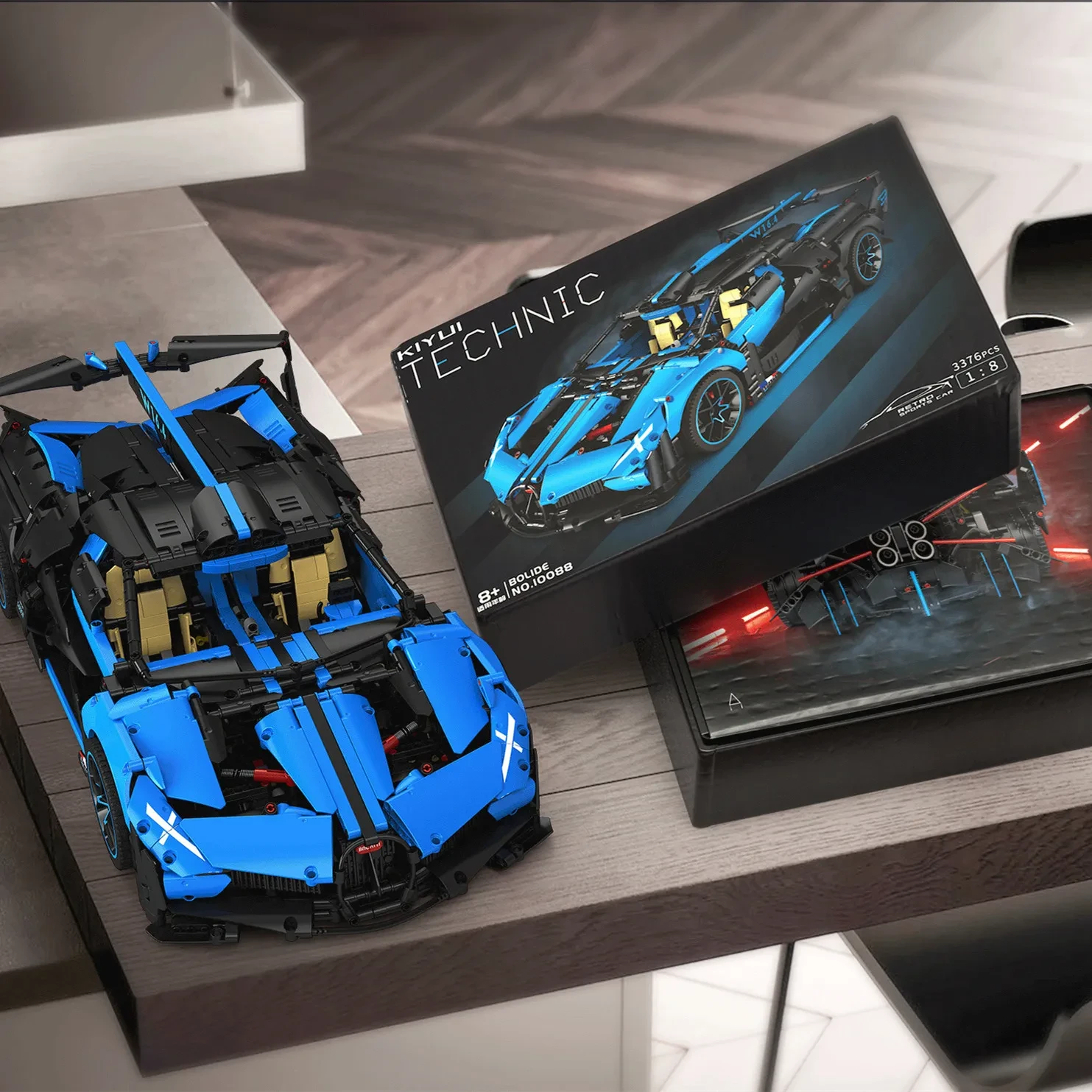 Bolide Over Sports Car Building Blocks Toy