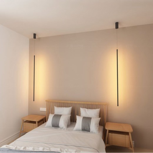 Wall soft decoration line lamp
