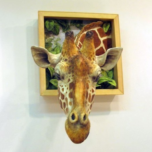 Giraffe Creative Pendant Wall Decoration Props