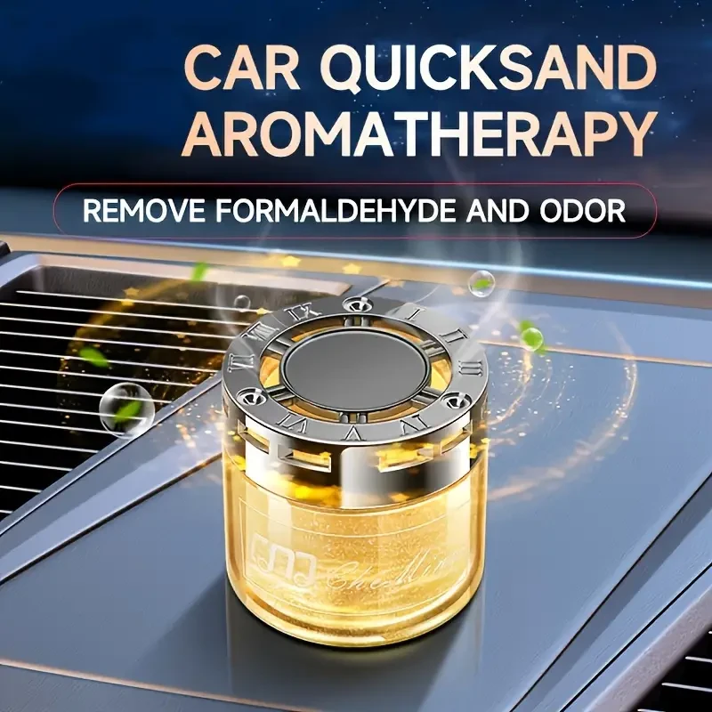 Luxury Cologne Scented Car Air Freshener - Long-Lasting Solid Perfume