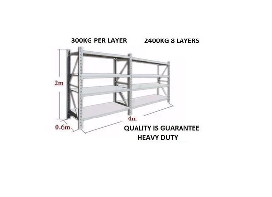 Shelve Racking 2m x 1.5m x 0.5m