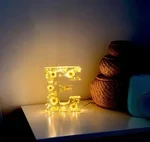 Floral Resin Night Light