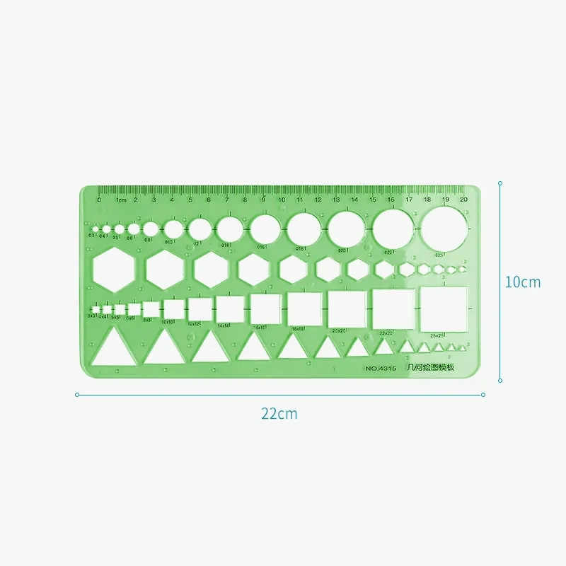 Oval Stencil Template