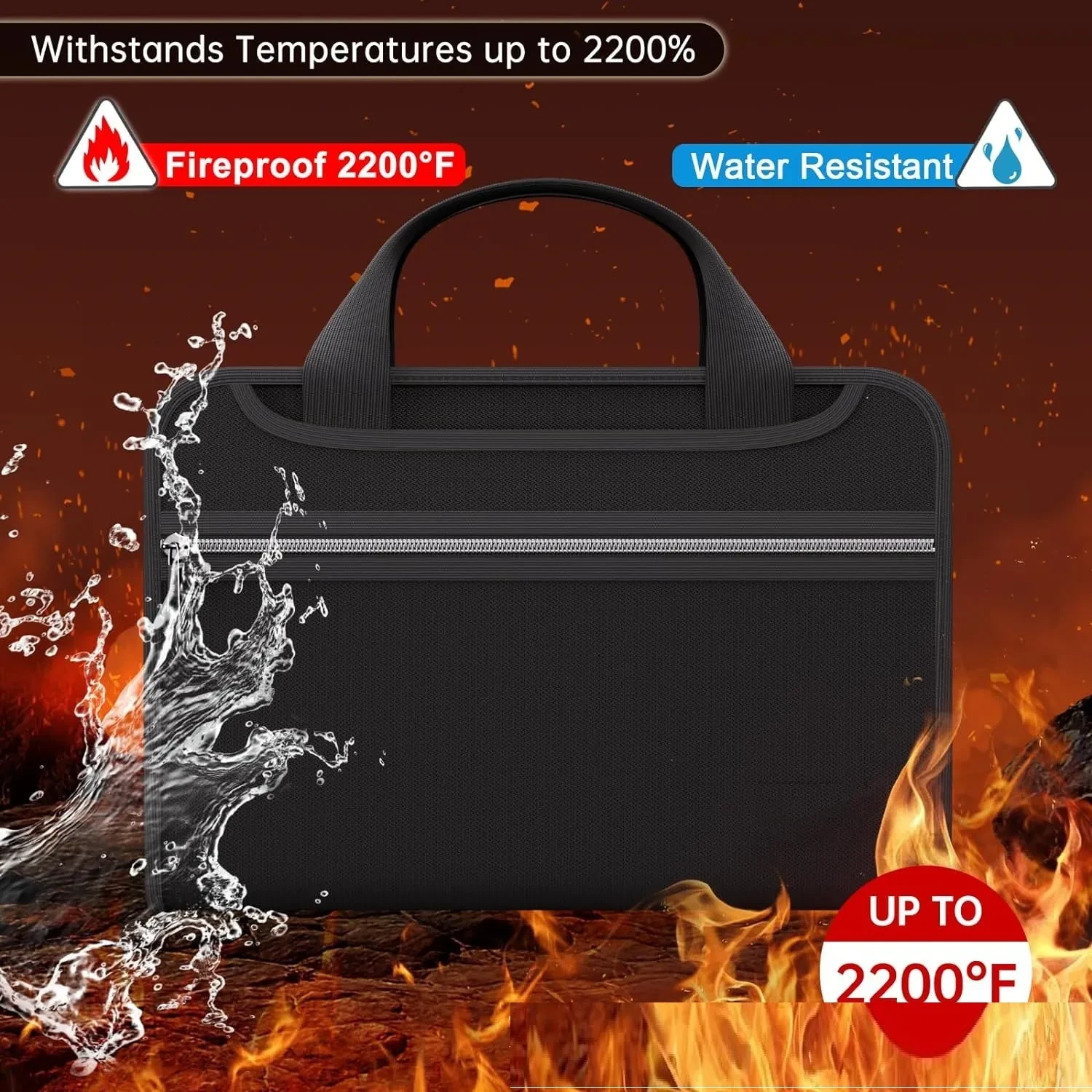 Metal Fireproof File Box